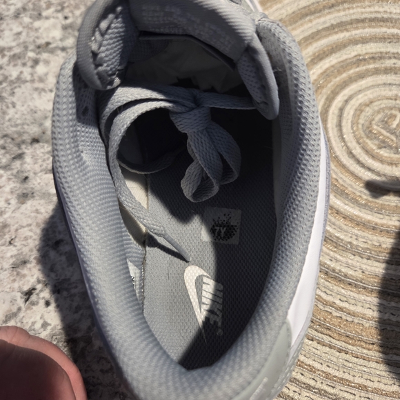 Nike Classic Gray and White Low-Top Sneakers - Picture 11 of 12